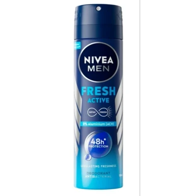 Afbeelding van Nivea Men Fresh Active Deodorant Spray 150ML