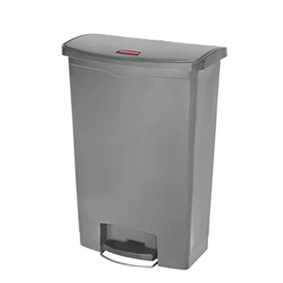 Afbeelding van Rubbermaid Slim Jim Front Step Grijs Inhoud: 90 liter