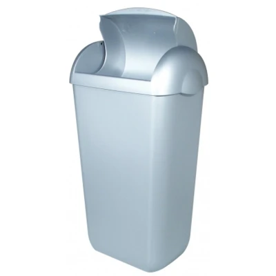 Afbeelding van PlastiQline Hygiënebak Kunststof RVS look Inhoud: 23 liter