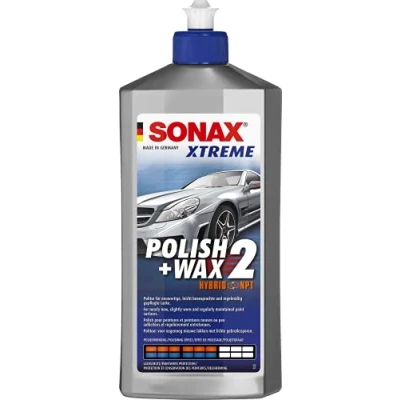 Image de SONAX XTREME Polish+wax 2 (500 ml) lustrant moyennement abrasif idéal contre les petites rayures et ternissures Réf: 02072000 810
