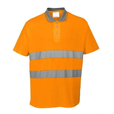 Afbeelding van Portwest Comfortabel poloshirt van katoen S171, Oranje