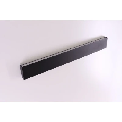 Afbeelding van Wandlamp zwart 60cm LED up down