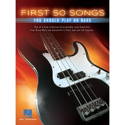 Afbeelding van First 50 Songs You Should Play on Bass