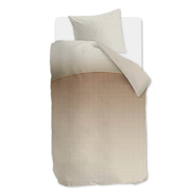 Afbeelding van Beddinghouse Dutch Design Nobel dekbedovertrek Eenpersoons 140x200/220 Zand