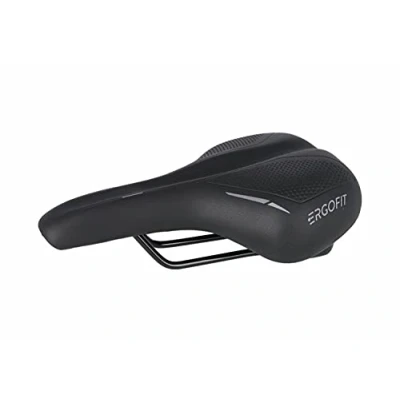 Afbeelding van XLC Viale SA V02 Fietszadel Heren Trekking Zwart