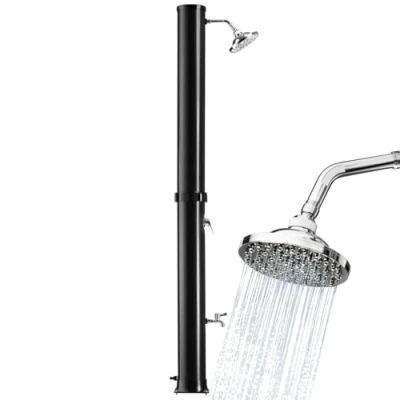 Afbeelding van tectake Buitendouche Orinoco 38 l zwart 404471