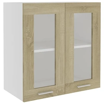 Afbeelding van Hangkast 40x31x60 cm spaanplaat sonoma eikenkleurig