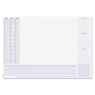 Afbeelding van Designonderlegger Sigel Lila 26/27/28 A2 30 vel