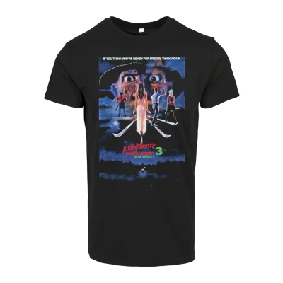 Afbeelding van Merchcode Nightmare Tshirt print, Heren, Maat: Medium, Black
