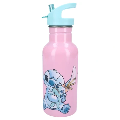 Afbeelding van Meisjes Stitch Drinkfles Take A Sip Roze/Paars