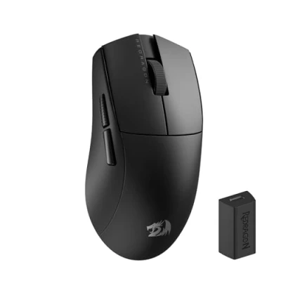 Afbeelding van Redragon M916 PRO 3 modi draadloze gamingmuis, Hype Speed 4K, 49G ultralicht 26K DPI met natuurlijke ergonomische handgreep, herdefinieerbare macrotoetsen