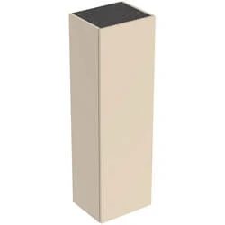 Afbeelding van Geberit Smyle Square half hoge kast met deur, zandgrijs 360 x 1180