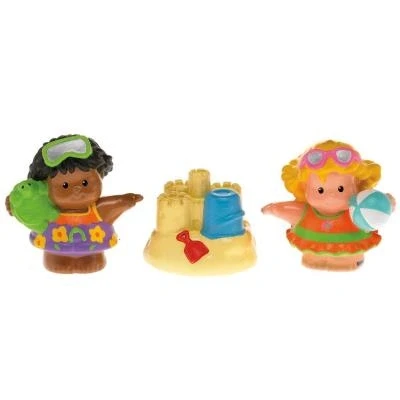 Image de Fisher price n0723 tube figurine little people plage