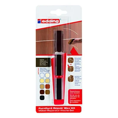 Afbeelding van edding 8901 reparatieset voor meubels blister van 3 oud vurenhout
