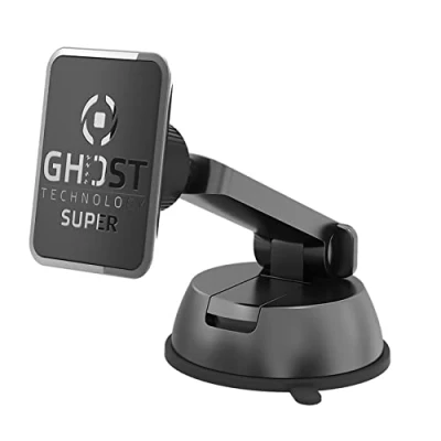 Afbeelding van Celly Ghost Super Dash Telefoonhouder Black Zwart Onderdelen &amp; Accessoires
