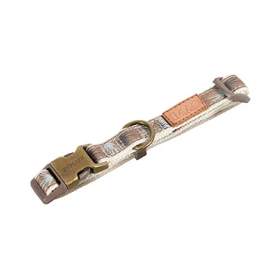 Afbeelding van Zolux Taiga Halsband, maat bruin S: 25 40cm halsomtrek, 15mm hond