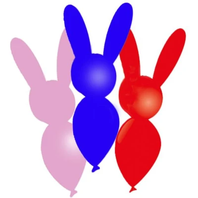 Afbeelding van Folat Dierfiguur ballonnen 8 stuks