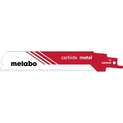 Afbeelding van Metabo 626556000 Reciprozaagblad CARBID METAL Zaagbladlengte 150 mm 1 stuk(s)