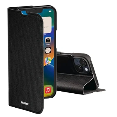 Afbeelding van Hama Booklet Slim Pro Voor Apple Iphone 14 Plus Zwart