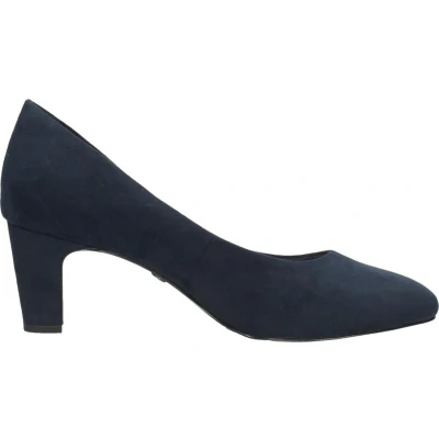Afbeelding van Tamaris Klassieke pumps, Dames, Maat: 36, Navy Textiel