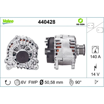 Afbeelding van Valeo Alternator/Dynamo 440428