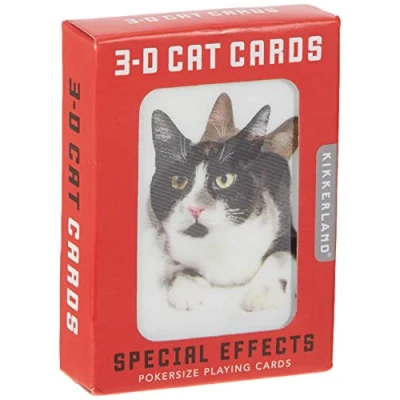Afbeelding van Kikkerland 3D kattenkaartspel, GG38