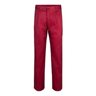 Image de VELILLA 345 Pantalon multipoches, couleur bordeaux, taille 40, 40