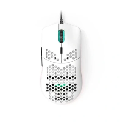 Afbeelding van Bedrade RGB gamingmuis, ultralicht 11 7200 dpi achtergrondverlichting, 6 programmeerbare toetsen, 1,5 m ontvangerkabel, USB gamingmuis voor pc/Mac/laptop, wit