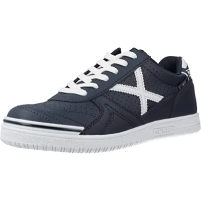 Afbeelding van Munich Sneakers Maat 38 Unisex Navy/Wit