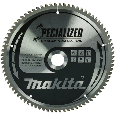 Afbeelding van MAKITA B 33386 zaagblad SPECIALIZED aluminium