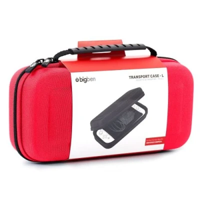 Image de Pochette BigBen Taille L Rouge pour Nintendo Switch