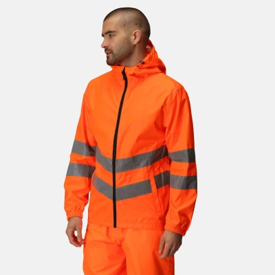 Afbeelding van Regatta Unisex Hi Vis Pro Packaway Reflective Work Jacket