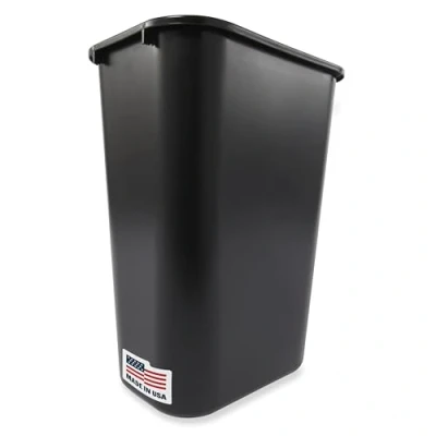 Afbeelding van Rubbermaid afvalbak 39 ltr zwart