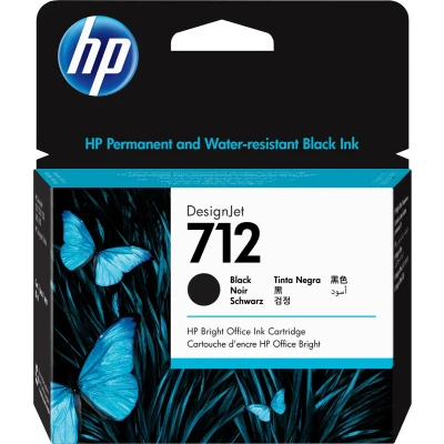 Afbeelding van HP 712 (3ED71A) Inktcartridge Zwart