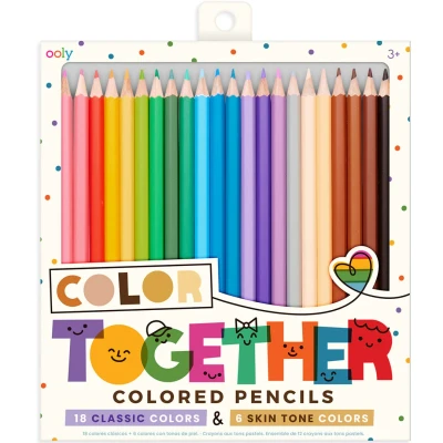 Afbeelding van Ooly kleurpotloden color together 24st