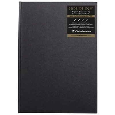 Image de Carnet Goldline A4 Portrait Dos Colle 64P Clairefontaine
