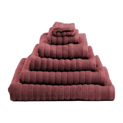 Afbeelding van Heckett &amp; Lane Badhanddoek Bath Prestige Spicy Red 60 x 110 cm