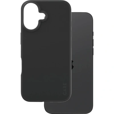 Afbeelding van PanzerGlass CARE by ® Fashionable Backcover Apple iPhone 16 Zwart Inductieve lading