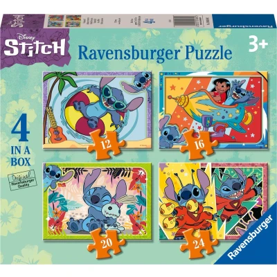 Afbeelding van Ravensburger Legpuzzel Stitch, 4in1