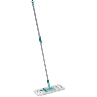 Afbeelding van Leifheit Profi vloerwisser XL Cotton Plus telescoopsteel 80 140 cm 42 wisbreedte 360 draaibare scharnier Click System
