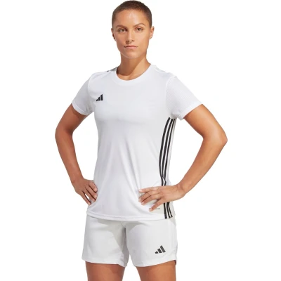 Afbeelding van adidas Performance Tabela Tshirt print White black, Dames, Maat: Large, black