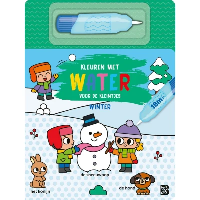 Afbeelding van Kleuren met water voor de kleintjes: Winter