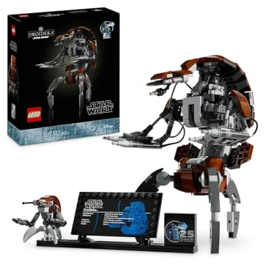 Image de LEGO Star Wars le Droïdeka Droïde destroyer en briques à collectionner Set de construction pour jeu créatif et modèle exposer Idée cadeau les adultes fans la saga 75381