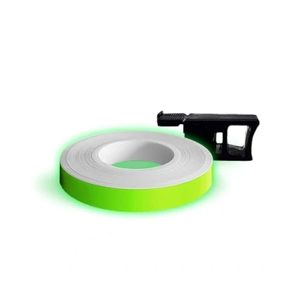 Afbeelding van Neon wielstrip met applicatorgereedschap, 7 mm x 6 m