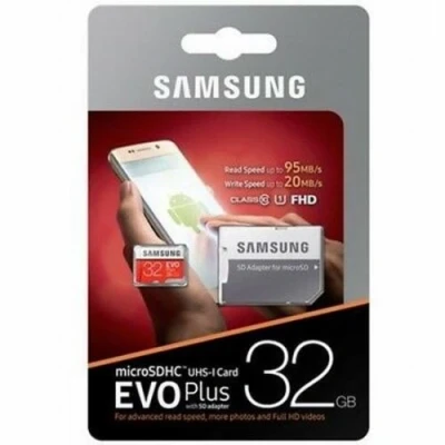 Afbeelding van Samsung Evo+ 32GB Micro SDHC class 10 met adapter