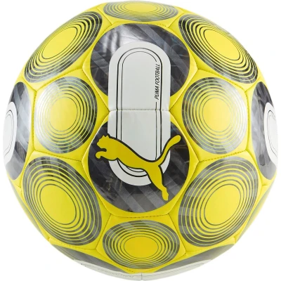 Afbeelding van Puma voetbal Cage hologram Maat 4 geel/zwart