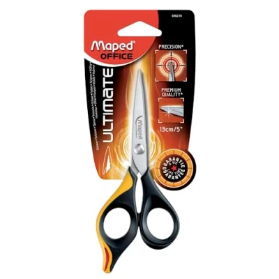 Afbeelding van Maped Ultimate 13 cm symmetrische schaar (enkele verpakking) 690210