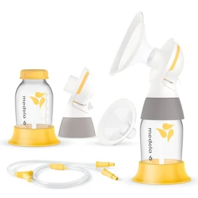 Afbeelding van Medela Classic PersonalFit Flex dubbele afkolfset voor elektrische borstkolven compatibel met Freestyle, Swing Maxi