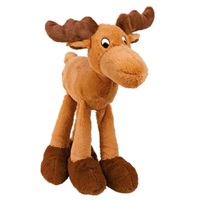 Afbeelding van Trixie pluche eland met geluid hondenknuffel hondenspeelgoed 30 cm