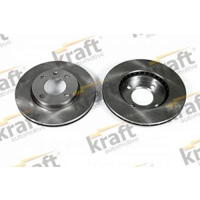 Afbeelding van KRAFT Remschijf VOLKSWAGEN: Jetta 2, GOLF 2 239,0, 239mm 20,0mm 4 Geventileerd 6040110 321615301C,321615301A,321615301B,841615301 Remschijven
